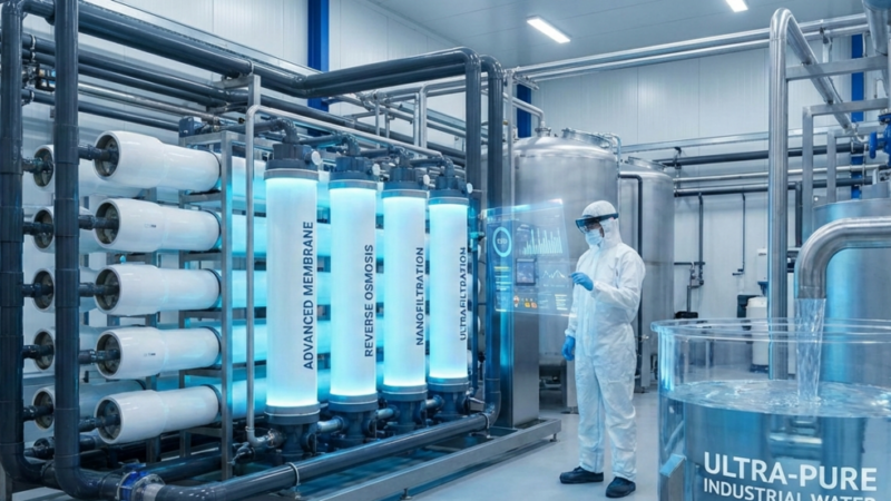 Tecnologias de filtragem asseguram qualidade de água em processos industriais