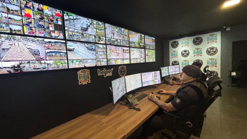 Paranavaí recebe primeiros postos eletrônicos de policiamento para reforçar segurança urbana