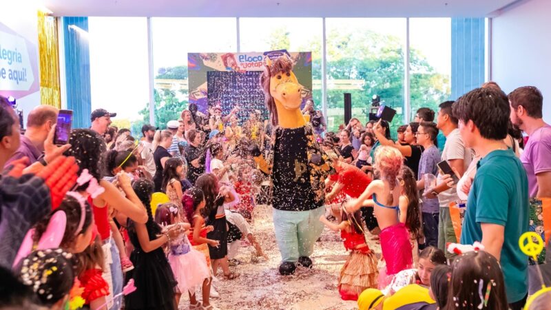 Jockey Plaza Shopping promove tradicional festa de Carnaval