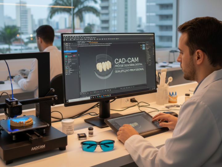 Formação técnica em CAD-CAM amplia mercado profissional