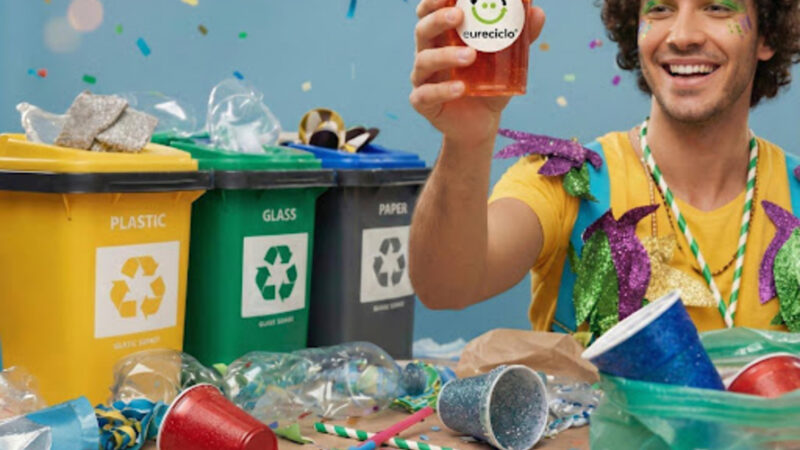 Eureciclo aponta práticas sustentáveis para o Carnaval