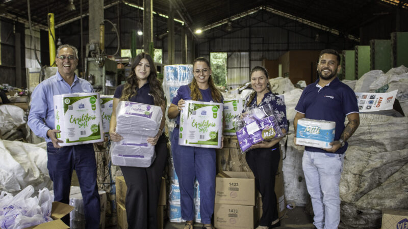Grupo Technocoat participa de entrega de produtos de higiene a associações de catadores na Grande Curitiba