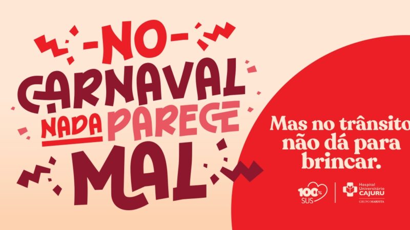 Hospital Universitário Cajuru realiza ação educativa no Carnaval de Curitiba
