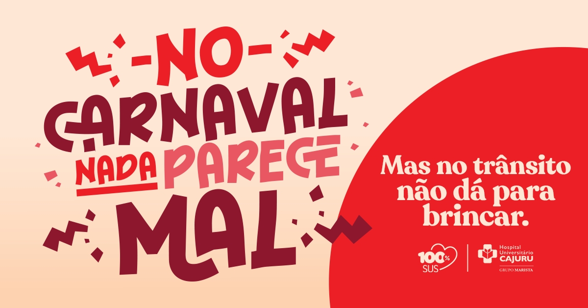 Hospital Universitário Cajuru realiza ação educativa no Carnaval de Curitiba