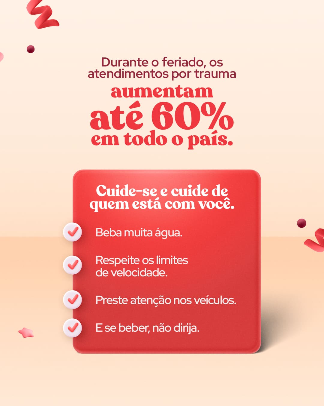 Acidentes de trânsito aumentam até 30% no Carnaval e sobrecarregam hospitais públicos