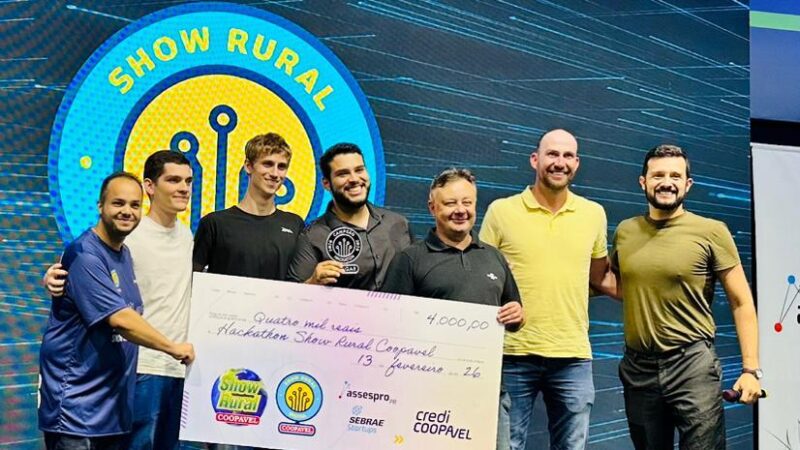 IA para o agronegócio conquista pódio no Hackathon do Show Rural 2026