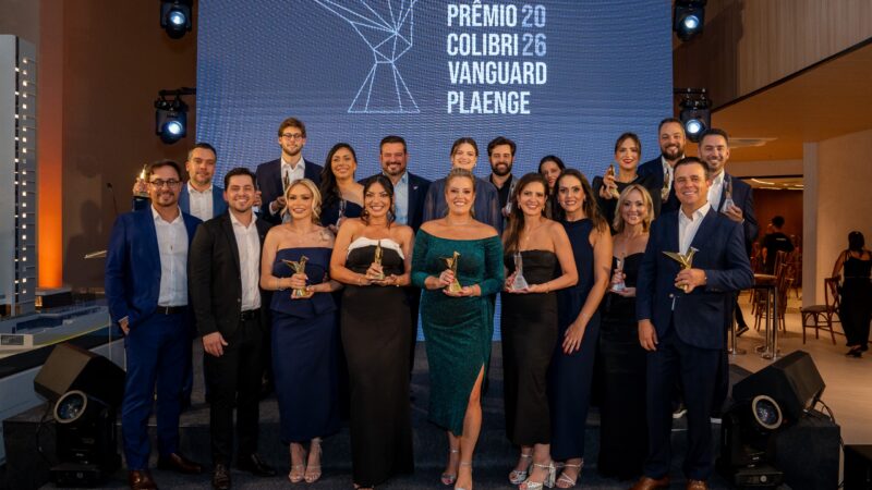 Prêmio Colibri 2026 reconhece os principais profissionais do setor imobiliário do Paraná
