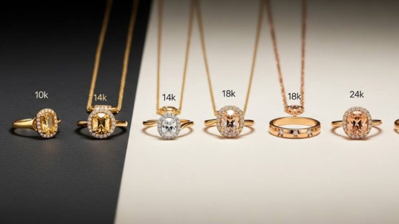 Ouro 18k ou 24k: especialista explica qual quilate escolher