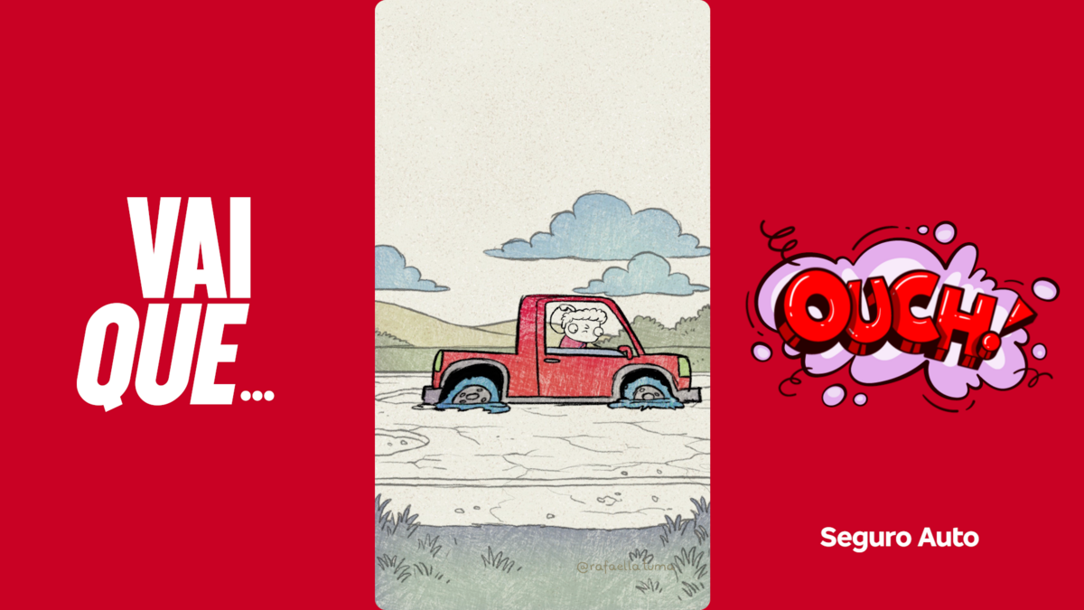 Rafa Tuma ilustra campanha do Grupo Bradesco Seguros