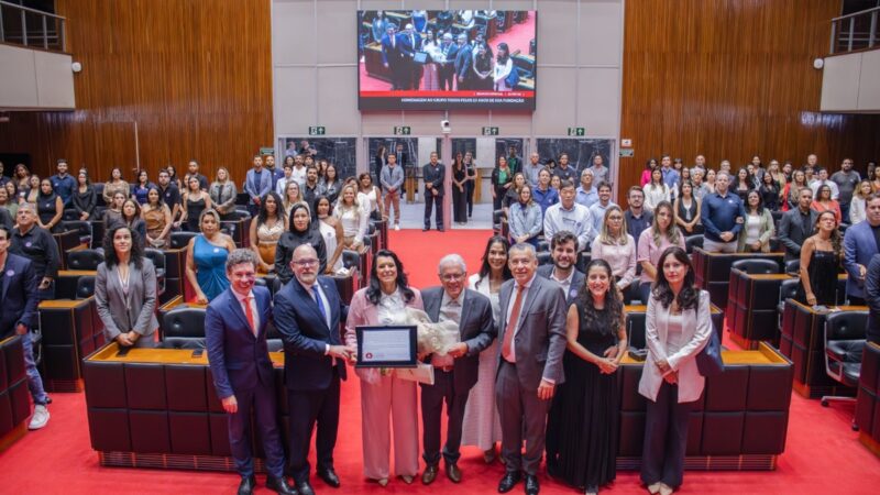 Assembleia Legislativa de MG homenageia Cartão de TODOS