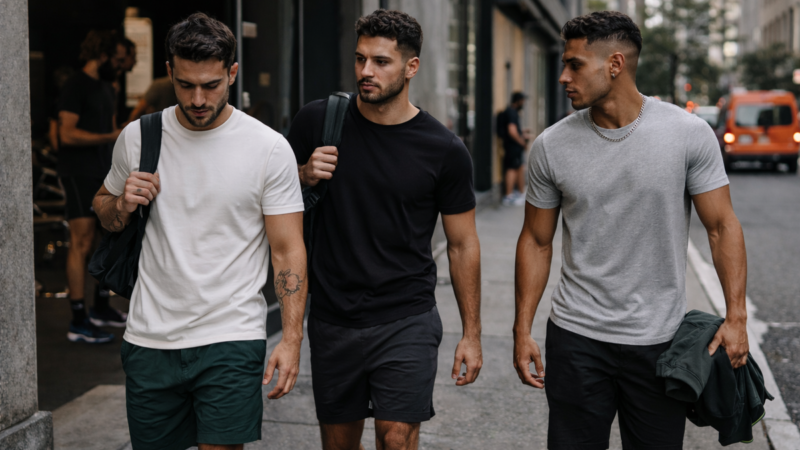 Muscle Shirt consolida tendência na moda masculina