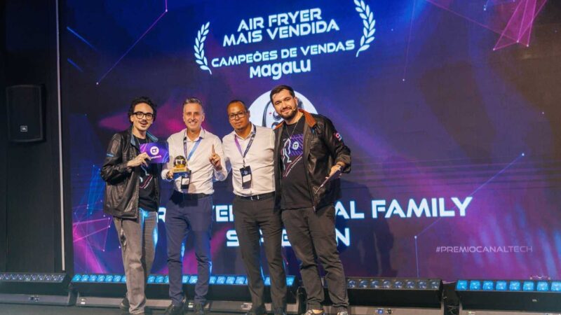 Air Fryer Mondial é campeã de vendas no Prêmio CanalTech