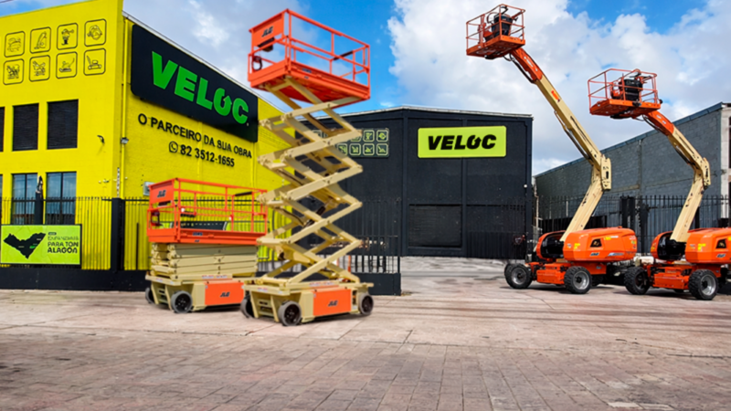 Locação de plataformas aéreas ganha espaço no Brasil