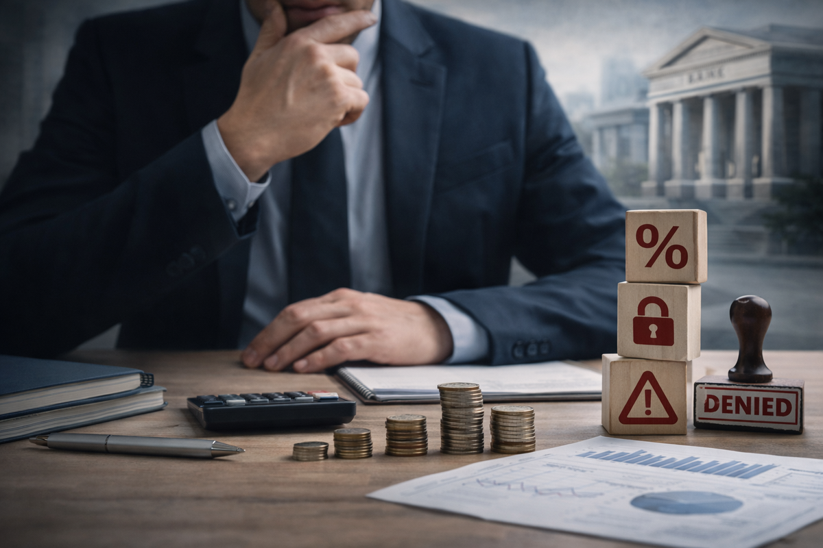 Dados apontam por que PMEs desistem do crédito