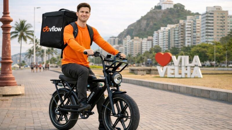VFlow aposta em locação de e-bikes para entregadores
