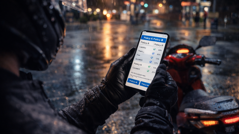 Seguro de moto: coberturas e preço orientam busca na web