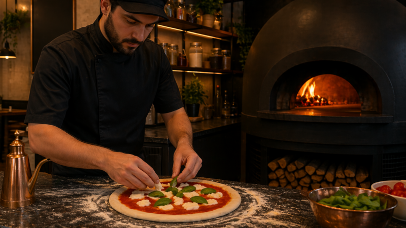 Pedidos de pizza se concentram entre 20h e 22h no delivery