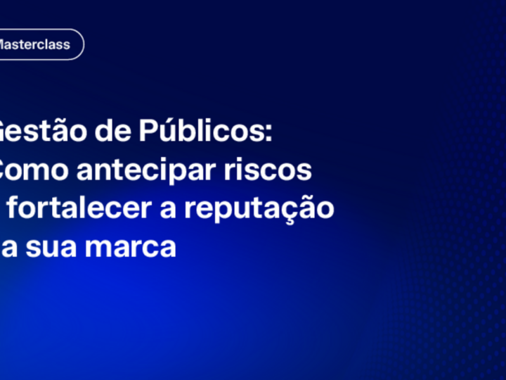 Knewin realiza masterclass gratuita sobre Gestão de Públicos
