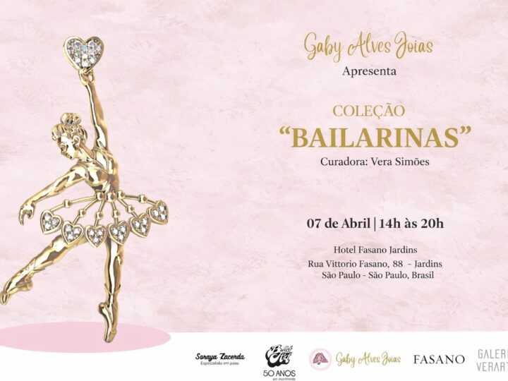 Coleção “Bailarinas” de Gaby Alves estreia em abril