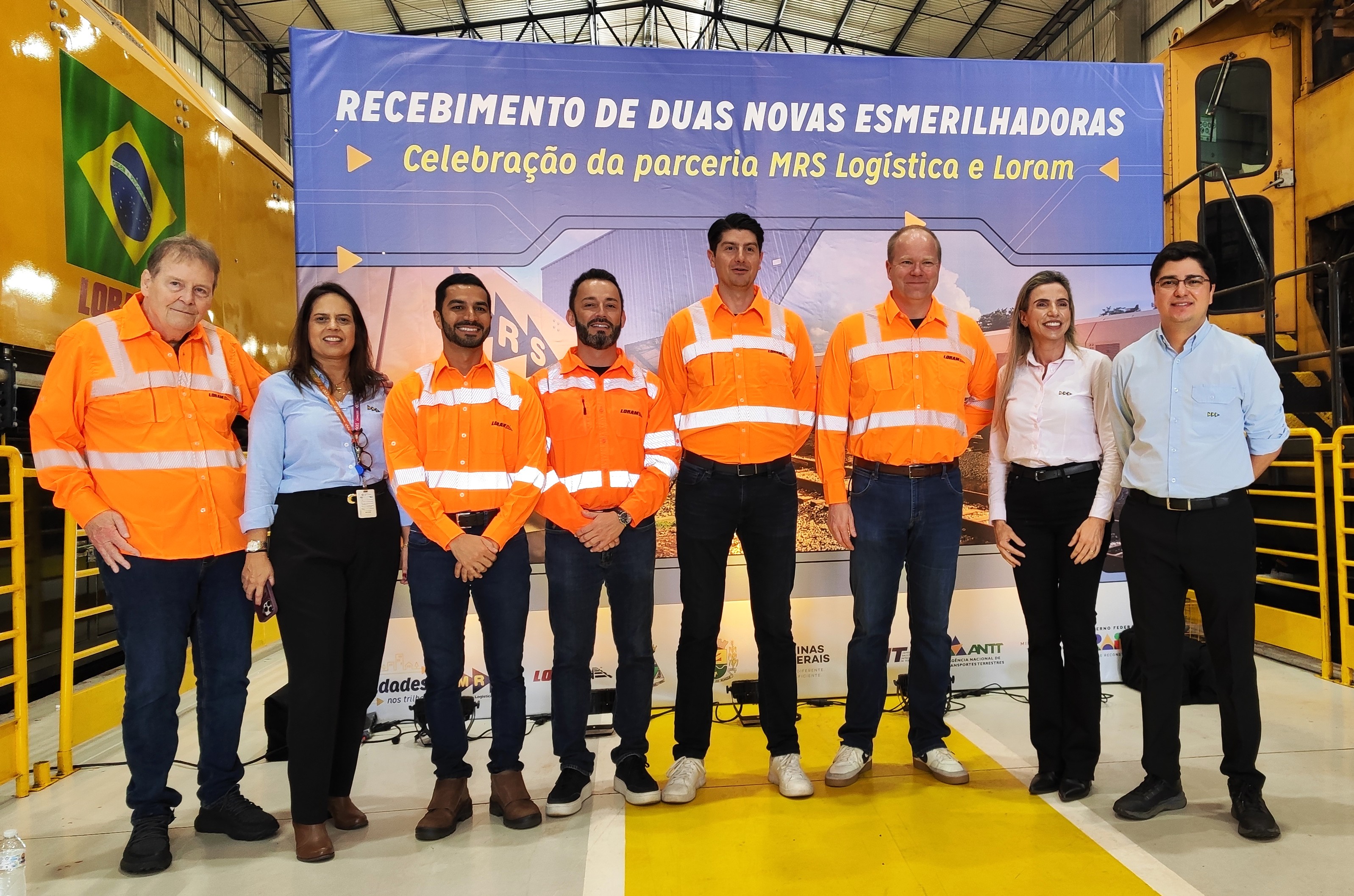 Loram South America entrega novas máquinas à MRS em contrato bilionário de operação e manutenção ferroviária