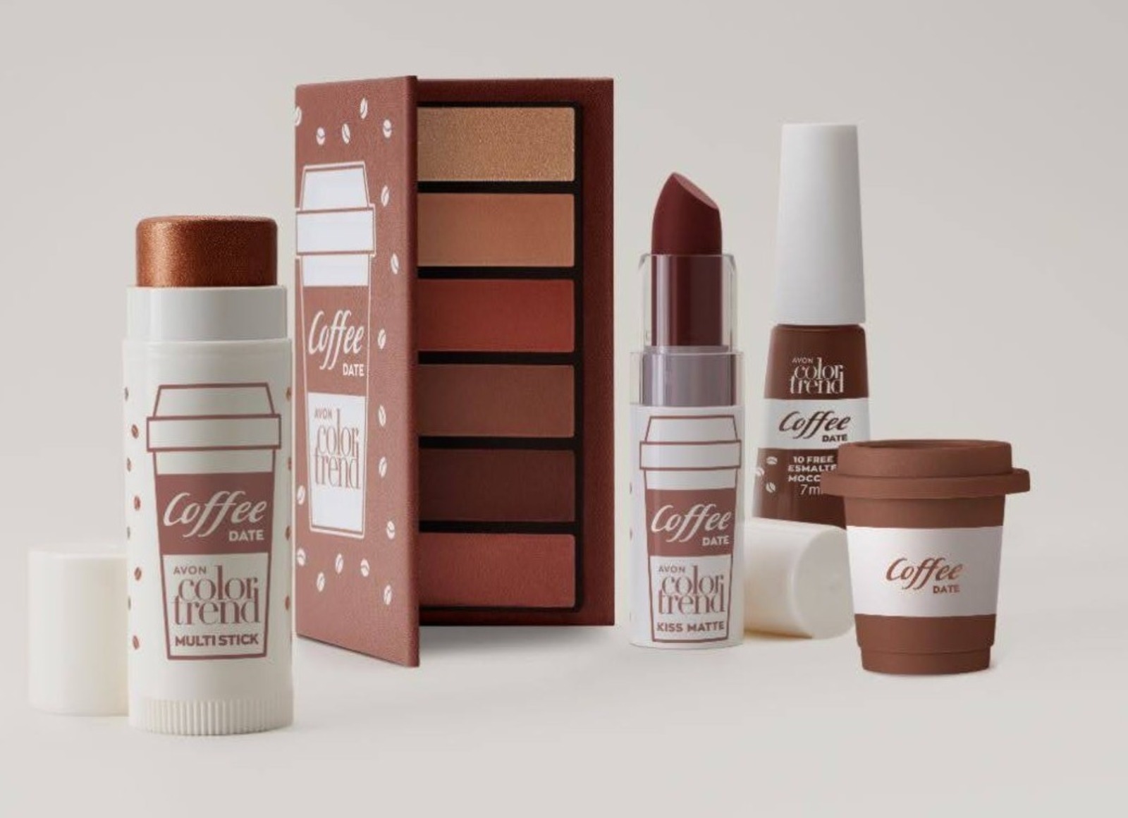 Avon Color Trend materializa tendência de consumo em estratégia de beleza com a coleção Coffee Date
