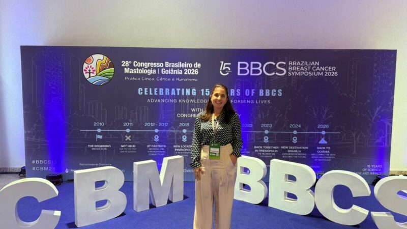 Especialista do Centro de Oncologia do Paraná (COP) participa de congresso nacional