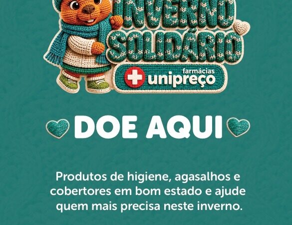 Farmácias Unipreço transforma lojas em pontos de arrecadação para campanha do agasalho no Paraná