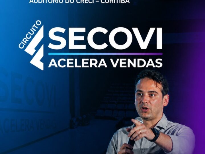 Secovi-PR promove evento para acelerar conexões e oportunidades no mercado imobiliário em Curitiba