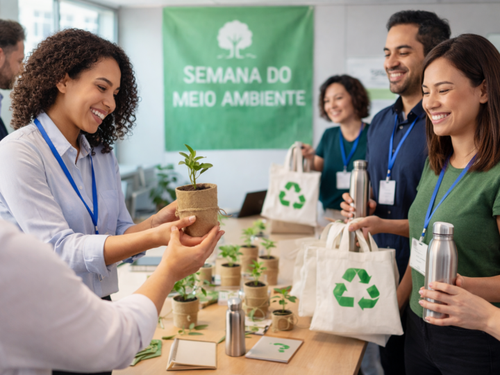Brindes sustentáveis integram ações corporativas