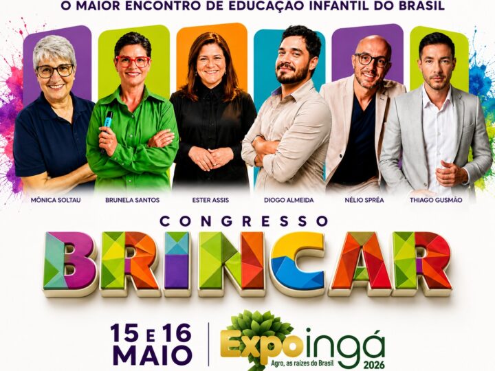Congresso Brincar: a educação ganha espaço na Expoingá