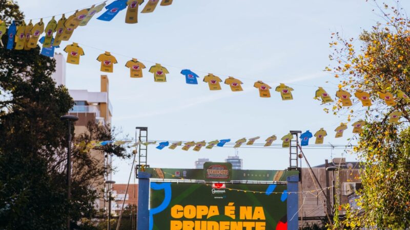Guaraná Antarctica ocupa Prudente de Moraes e convida torcedores para os próximos jogos da Seleção Brasileira