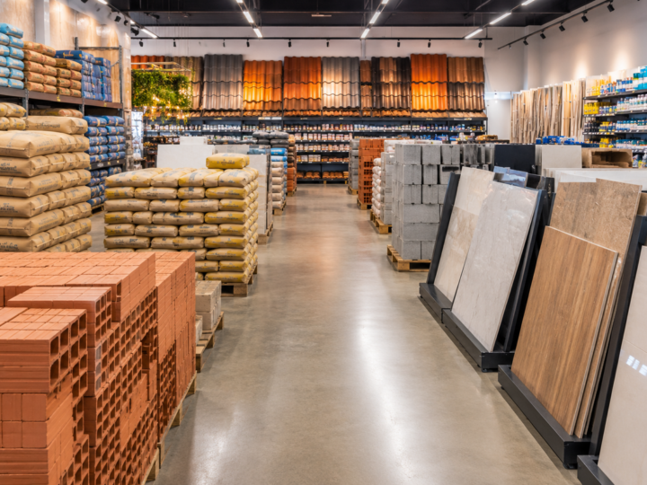 Pequenas lojas sustentam setor de material de construção