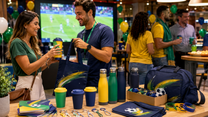 Copa do Mundo reúne campanhas com brindes personalizados