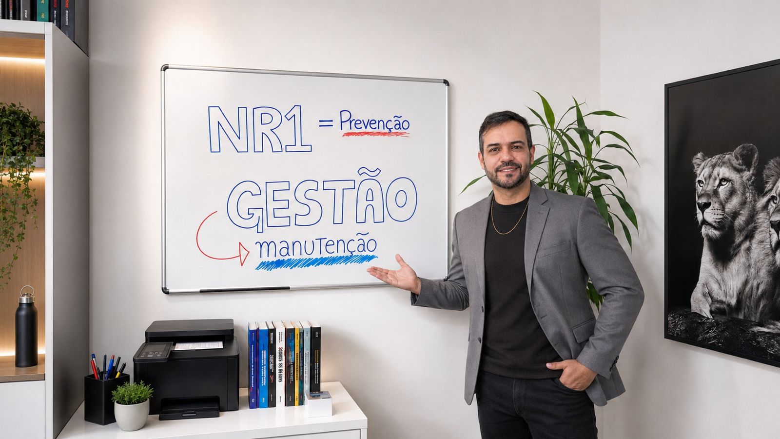 Gestão é a chave da nova NR-1