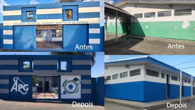 Melhorias na estrutura elevam frequência escolar em colégio estadual no Paraná