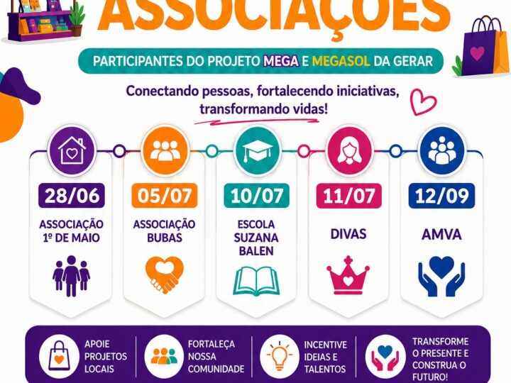 Feiras das Associações levam empreendedorismo, economia solidária e geração de renda para comunidades da região Oeste do Paraná