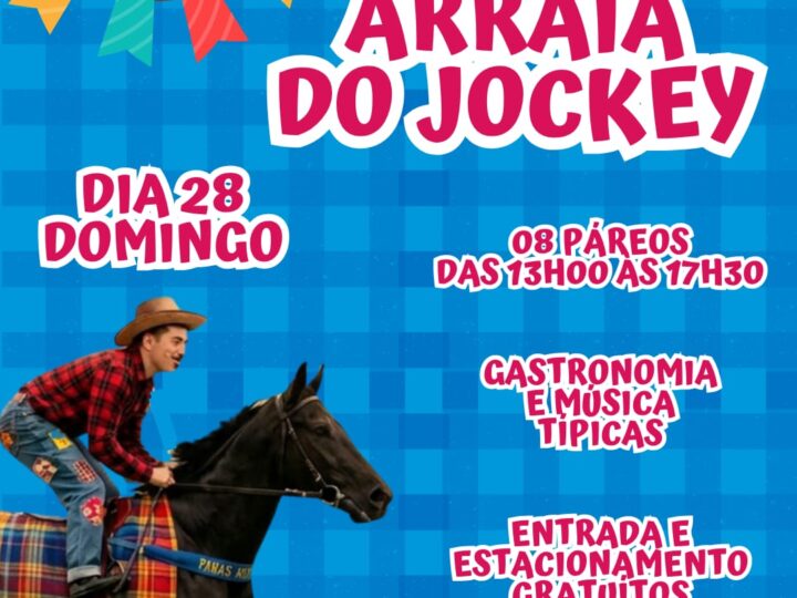 Arraiá no Jockey: corridas, forró e sabores nordestinos animam o domingo em Curitiba