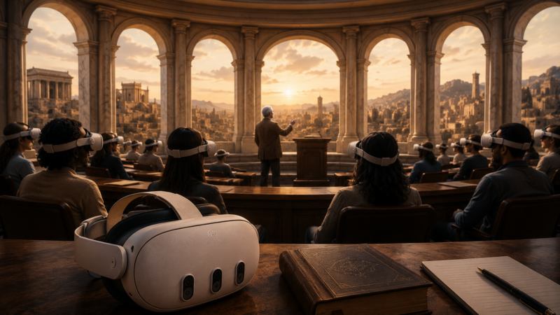 GAB University lança aulas em realidade virtual