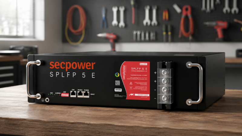 BelEnergy incorpora baterias SecPower ao portfólio
