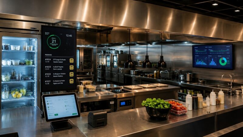 Salão Abrasel: Cozinha 4.0 otimiza gestão no setor de AFL