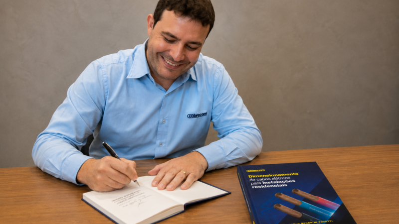 Empresa lança livro sobre dimensionamento elétrico