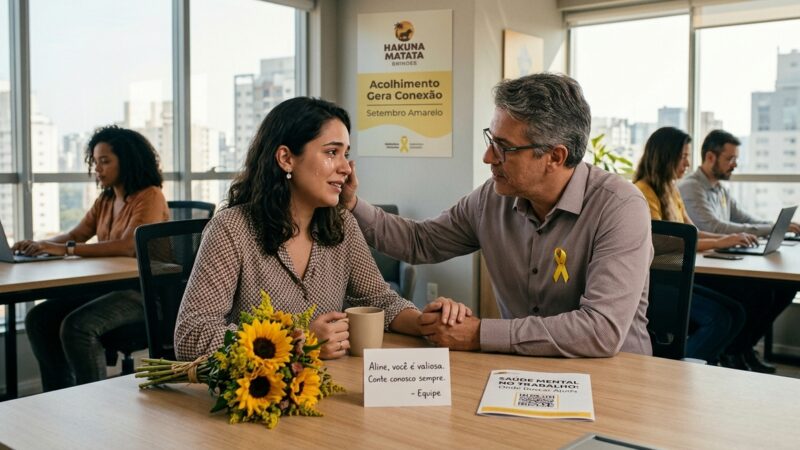 Empresas ampliam ações de saúde mental no Setembro Amarelo