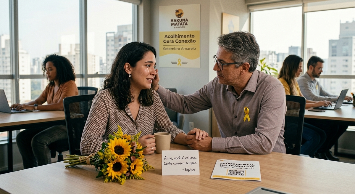 Empresas ampliam ações de saúde mental no Setembro Amarelo