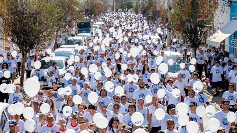 14ª Caminhada pela Paz terá programação gratuita em Amparo
