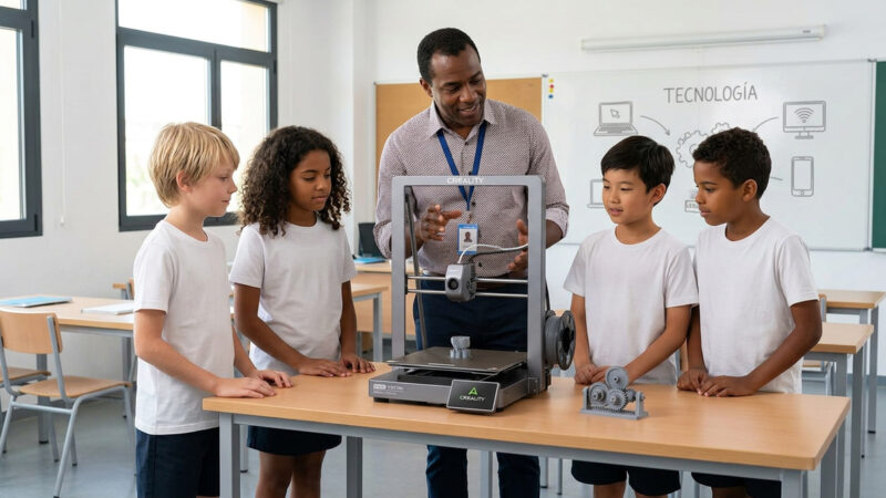Impressão 3D ganha espaço em projetos educacionais