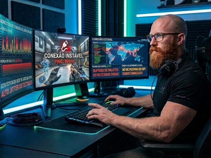 Resolva o Ping alto e lag que atrapalham as suas partidas