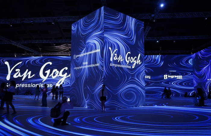 Exposição imersiva Van Gogh & Impressionistas chega pela primeira vez a Ponta Grossa em setembro