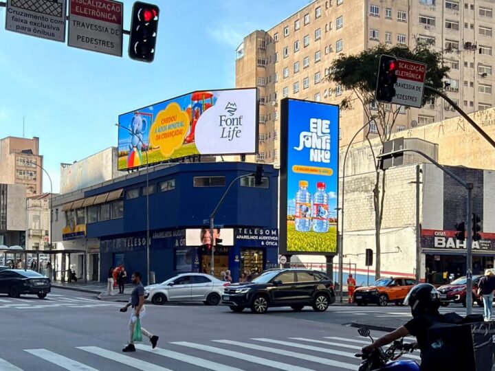 Font Life leva o Elefontinho para a “Times Square de Curitiba” e reforça presença no coração da capital