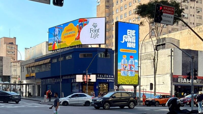 Font Life leva o Elefontinho para a “Times Square de Curitiba” e reforça presença no coração da capital