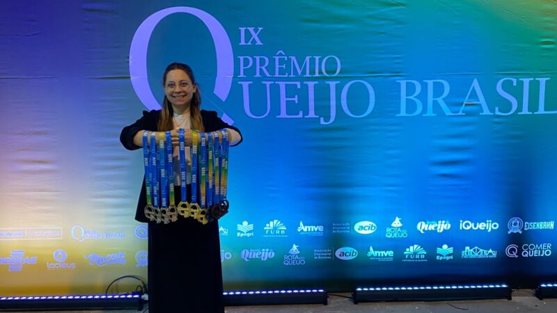 Com 53 medalhas, Paraná é destaque no Prêmio Queijo Brasil